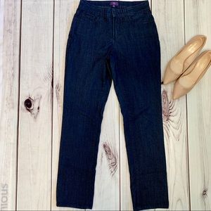 NYDJ Dark wash skinny jeans